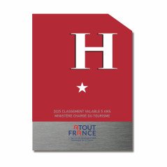 Panneau classement et reclassement hôtels