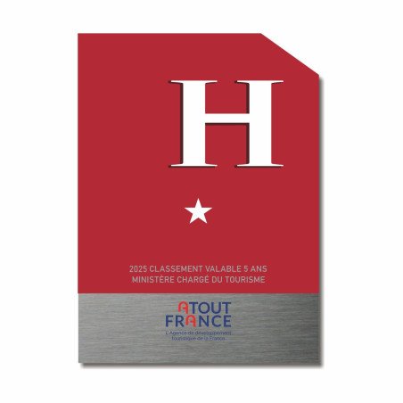 Panneau classement et reclassement hôtels
