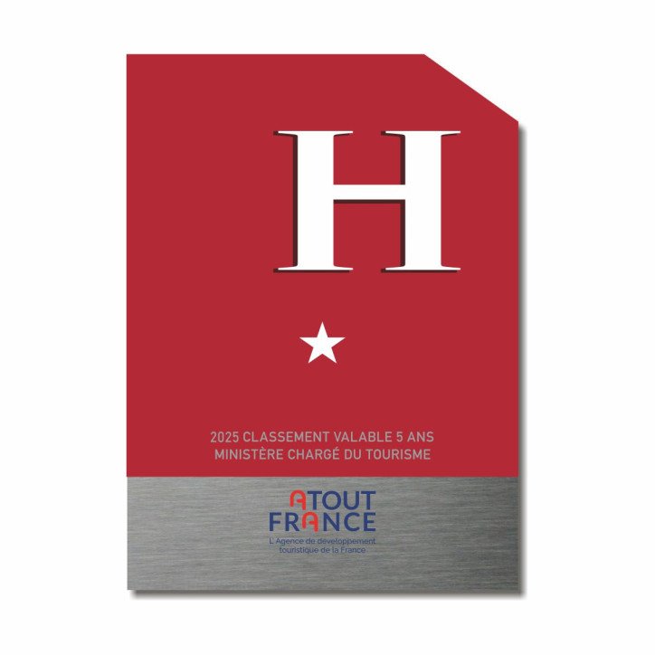 Panneau classement hôtels