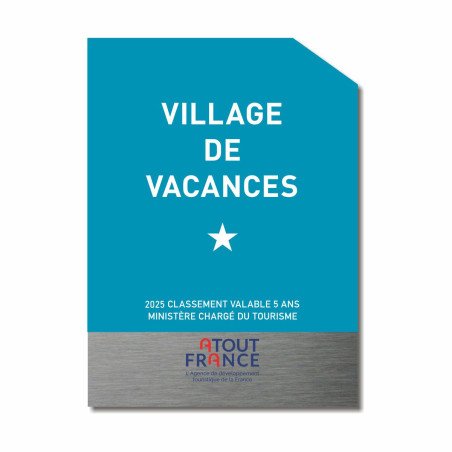 Panneau classement village de vacances