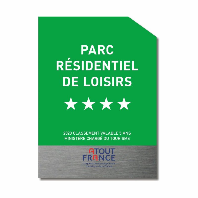 Panneau classement résidence de tourisme