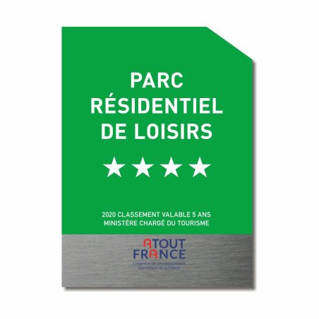 Panneau classement résidence de tourisme