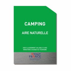 Panneau reclassement camping aire naturelle