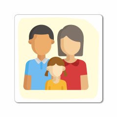 Plaque sanitaire famille