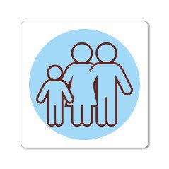 Plaque sanitaire famille