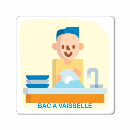 Plaque bac à vaisselle
