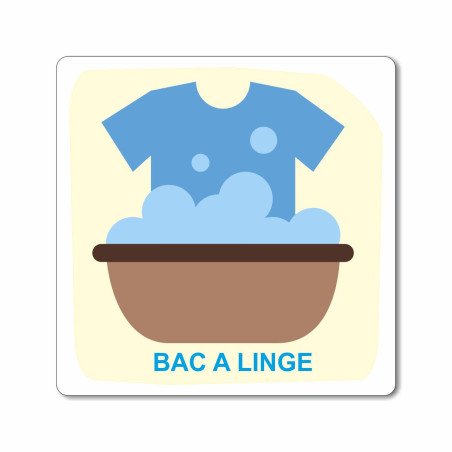 Plaque bac à linge