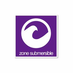Panneau risque de vague, submersion zone submersible