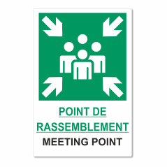 Panneau aire de rassemblement