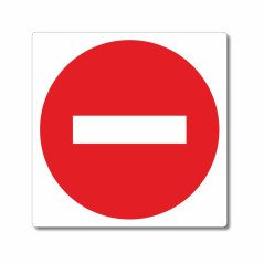Panneau sens interdit