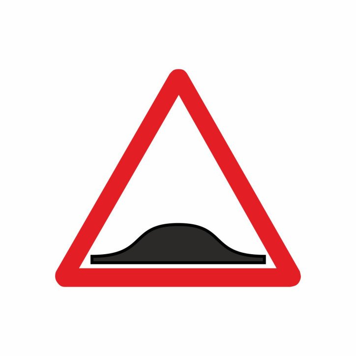 Panneau ralentisseur, dos d'âne Panneau ralentisseur, dos d'âne