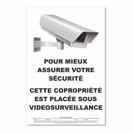 Panneau pour mieux assurer votre sécurité