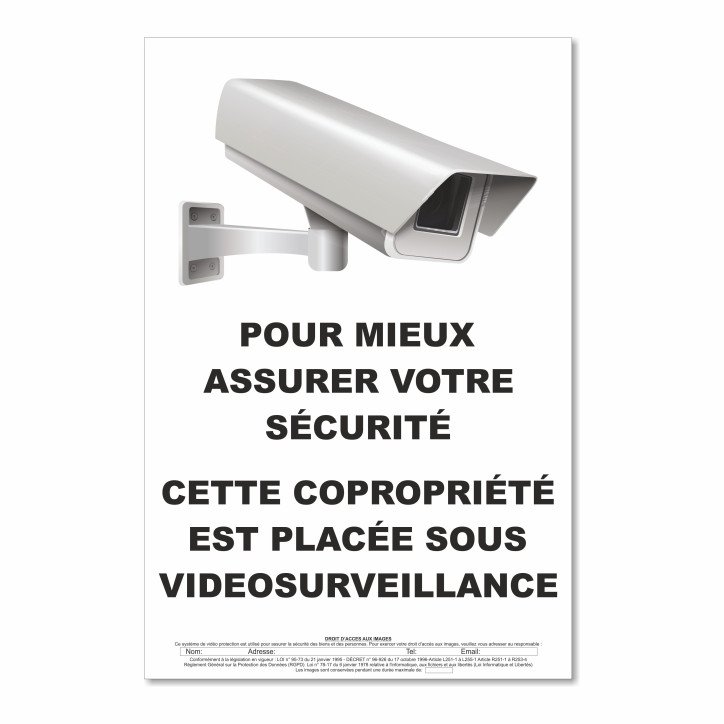 Panneau pour mieux assurer votre sécurité Panneau pour mieux assurer votre sécurité