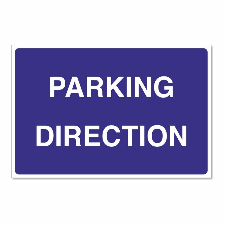 Panneau parking direction horizontal Panneau parking direction horizontal