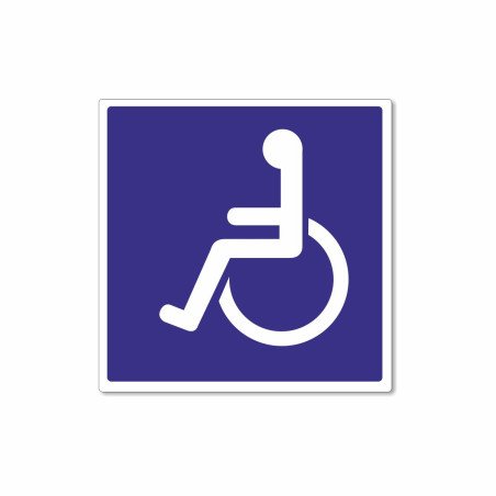 Panneau pictogramme PMR