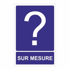 Panneau d'information sur mesure