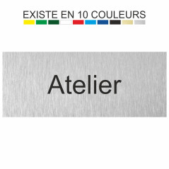 Plaque gravée atelier
