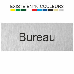 Plaque gravée bureau