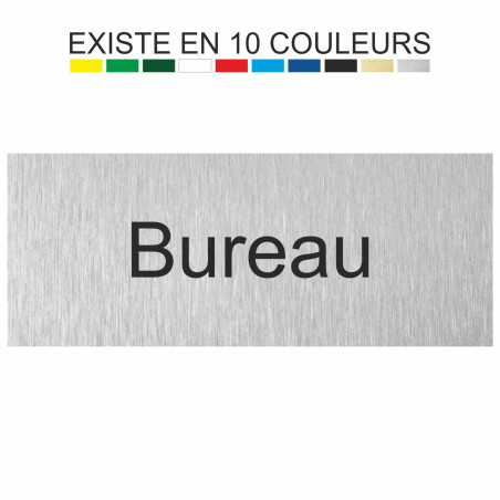 Plaque gravée bureau