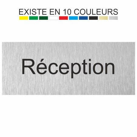 Plaque gravée réception