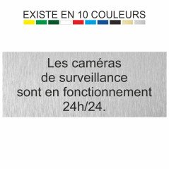 Les caméras 
de surveillance
sont en fonctionnement
24h/24