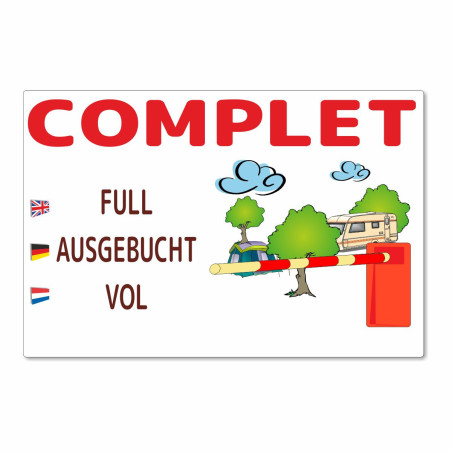 Panneau complet pour les campings