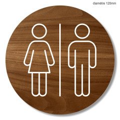 Plaque en bois hôtels flèche gauche ou droite
