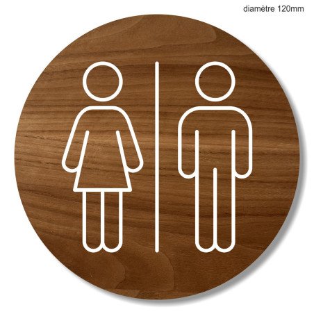 Plaque en bois hôtels flèche gauche ou droite