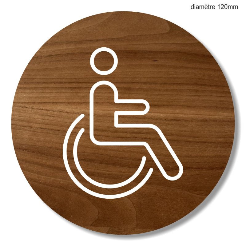 Plaque en bois hôtels flèche gauche ou droite