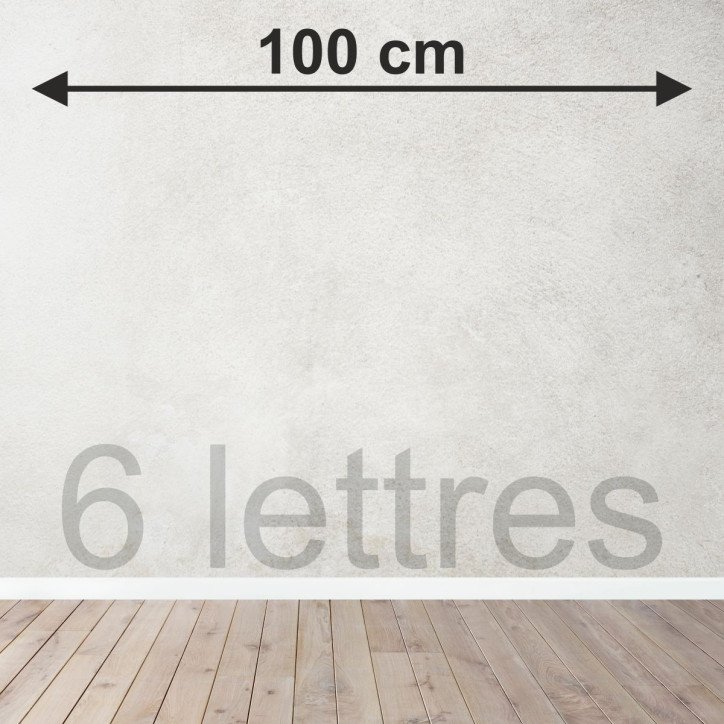 6 lettres sur mesure découpées Bois tripli épicéa 6 lettres sur mesure découpées Bois tripli épicéa