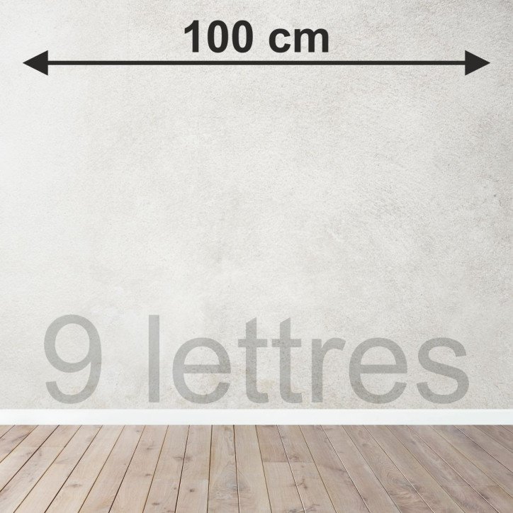 9 lettres sur mesure découpées Bois tripli épicéa 9 lettres sur mesure découpées Bois tripli épicéa