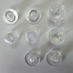 Lot de 4 entretoises EasyFix pour fixation invisible à coller