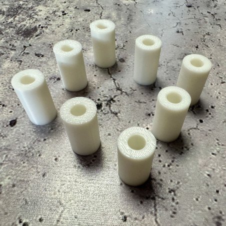 Lot de 8 entretoises en plastique pour surélever votre signalétique