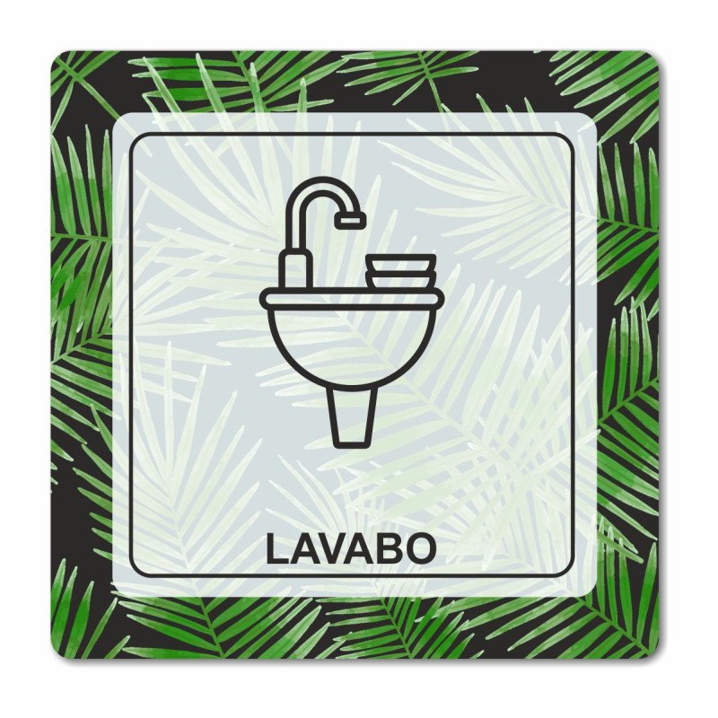 Plaque lavabo en Chromaluxe