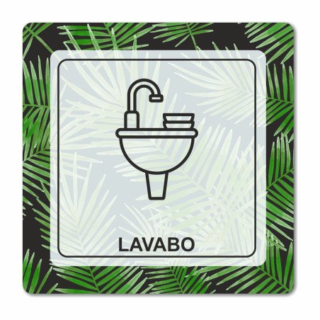 Plaque lavabo en Chromaluxe