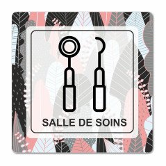 Plaque salle de soins