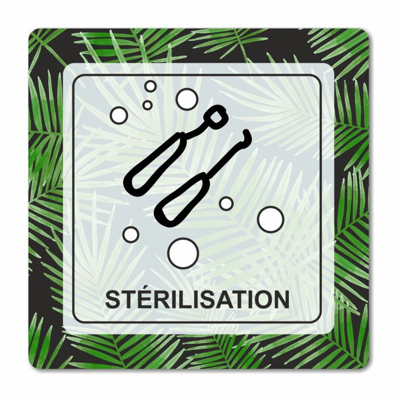 Plaque stérilisation dentistes en Chromaluxe