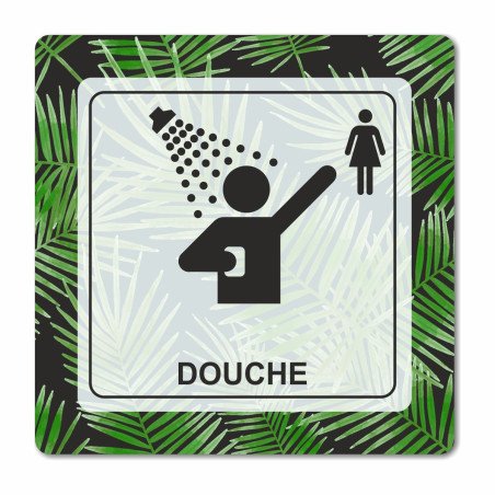 Plaque douches femmes en Chromaluxe