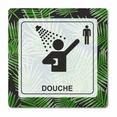 Plaque douches femmes en Chromaluxe