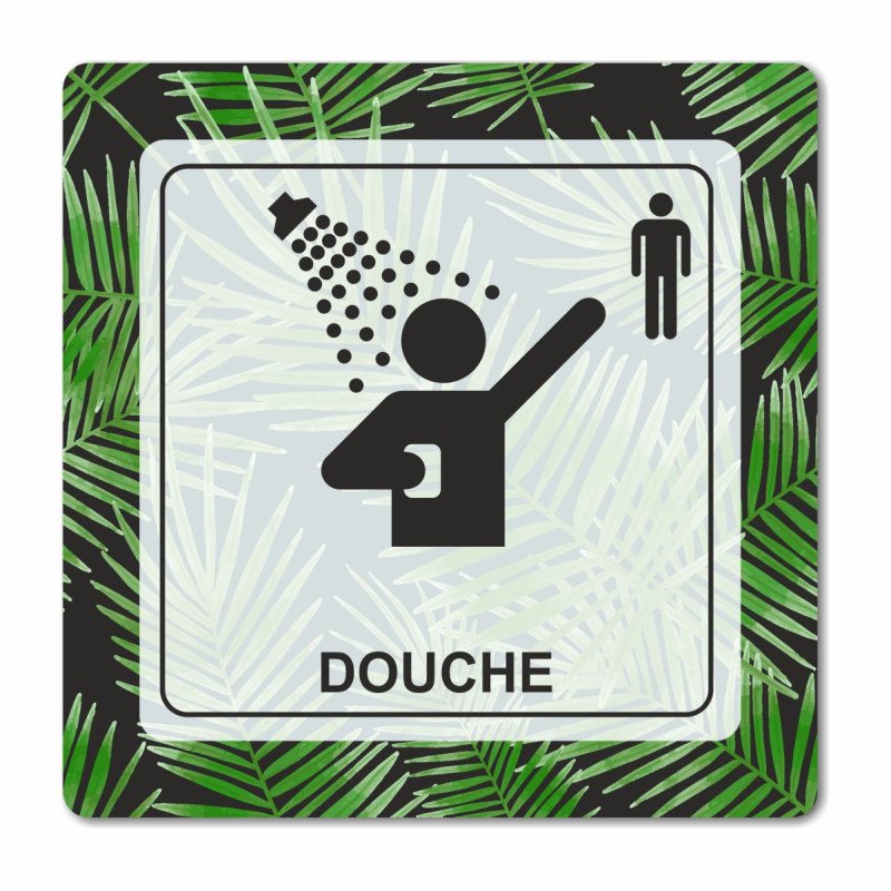 Plaque douches femmes en Chromaluxe