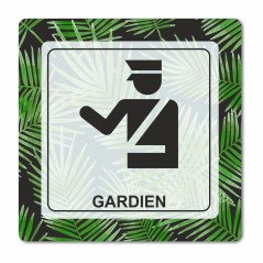 Plaque en Chromaluxe