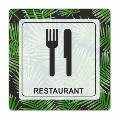 Plaque en Chromaluxe