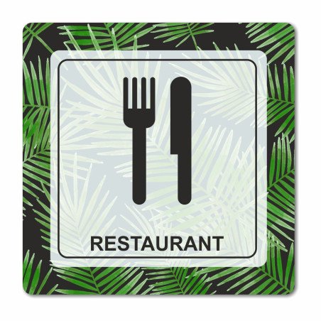 Plaque en Chromaluxe