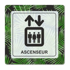 Plaque en Chromaluxe