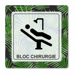 Plaque en Chromaluxe