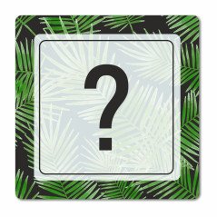 Plaque pictogramme sur mesure en Chromaluxe