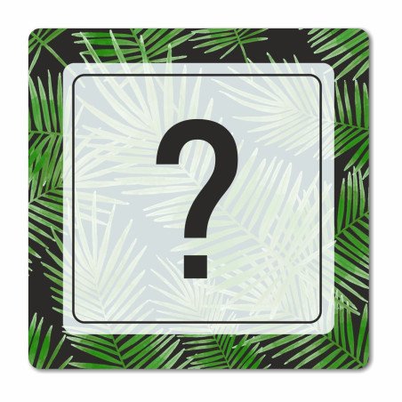 Plaque pictogramme sur mesure en Chromaluxe