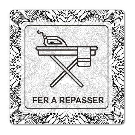 Plaque fer à repasser en Chromaluxe