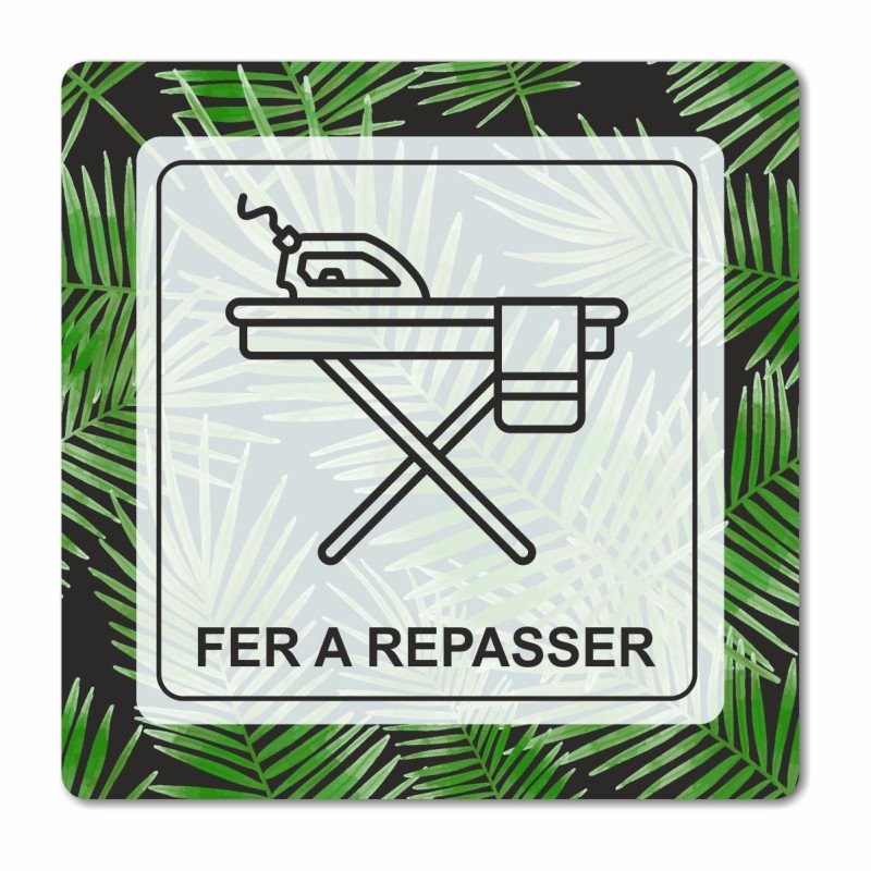 Plaque fer à repasser en Chromaluxe