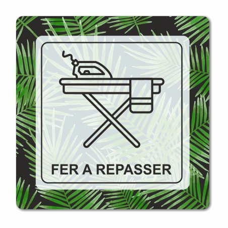 Plaque fer à repasser en Chromaluxe